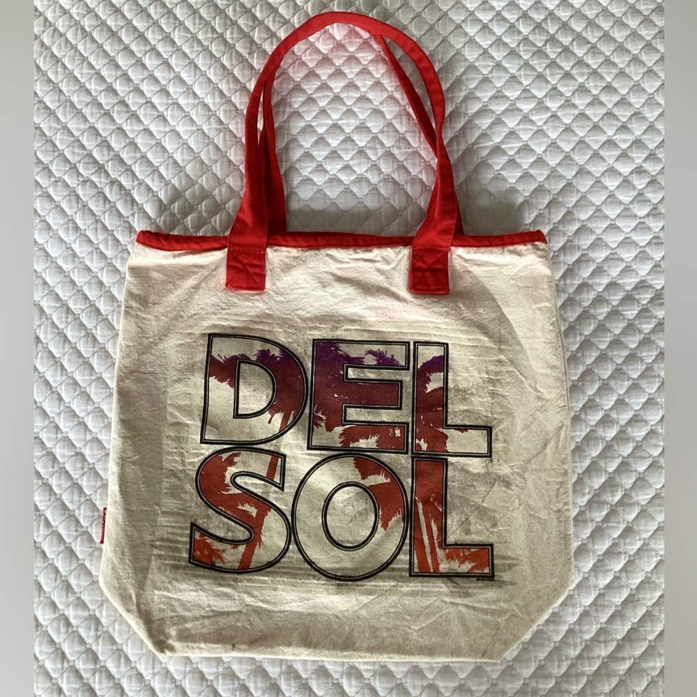 Del Sol Canvas Tote Bag